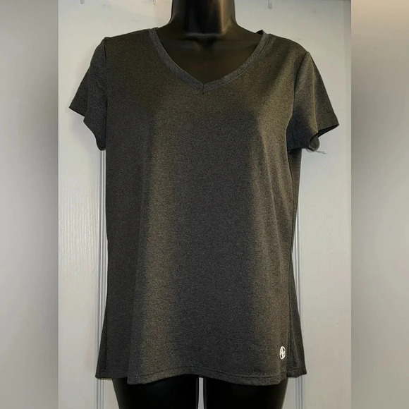 Adrienne Vittadini Sport Short Sleeve Top - Picture 1 of 5
